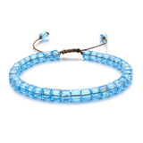 Woman Wristband Glass Crystal Bracelets Gifts Jewelry Accessories Handmade Wristlet Trinket